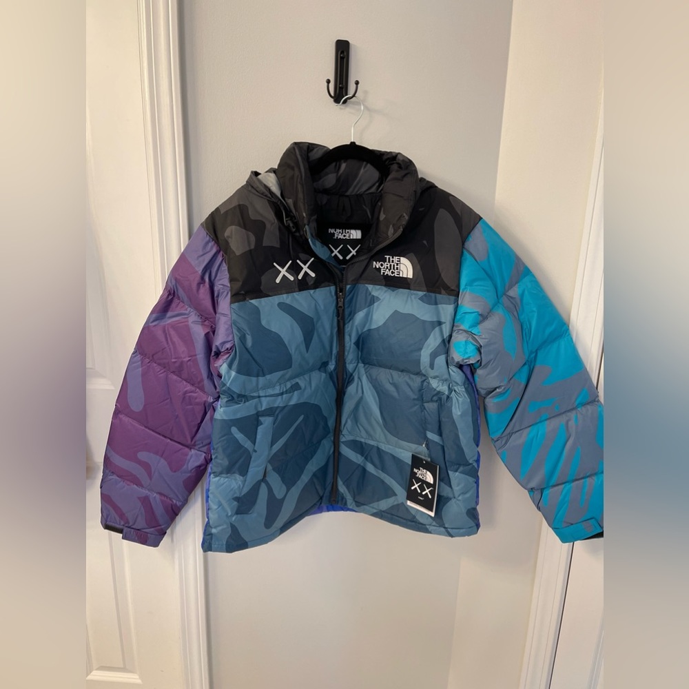 KAWS x The North Face Retro 1996 Nuptse Puffer Jacket NWT